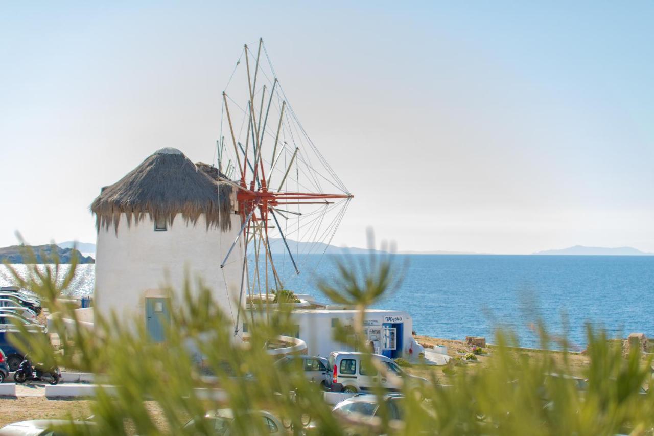 Whitelist Loft In Mykonos Town Apartment Megali Ammos  ภายนอก รูปภาพ