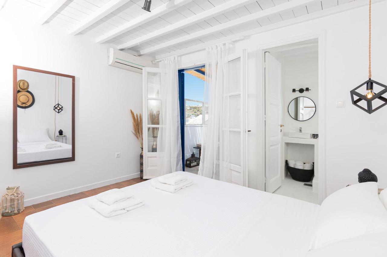 Whitelist Loft In Mykonos Town Apartment Megali Ammos  ภายนอก รูปภาพ