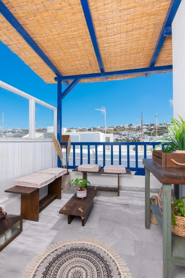 Whitelist Loft In Mykonos Town Apartment Megali Ammos  ภายนอก รูปภาพ